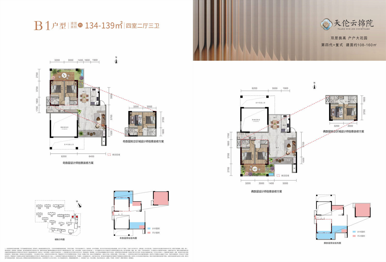 岳阳楼区天伦云锦院B1户型