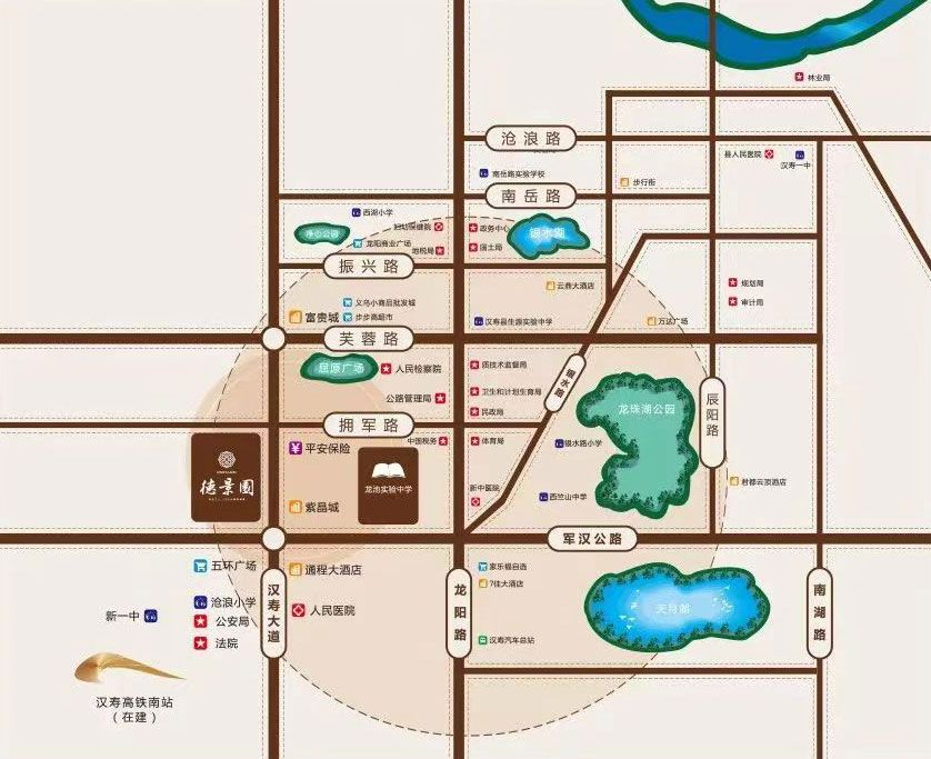 区位图