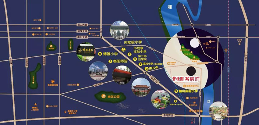 区位图
