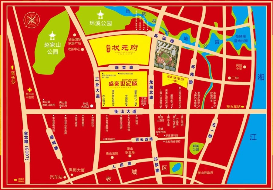 区位图