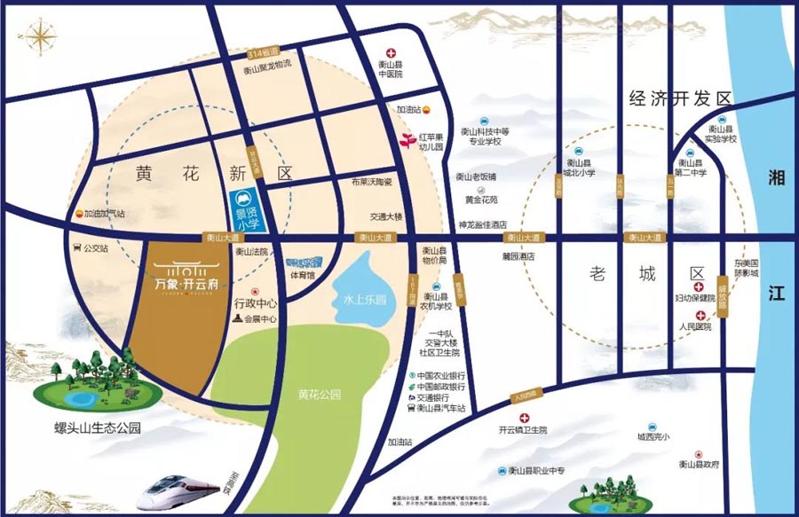 区位图