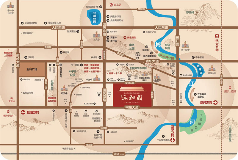区位图