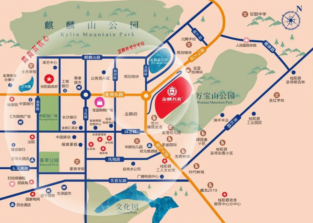 区位图